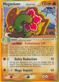 Meganium δ, Dragon Frontiers #4/101