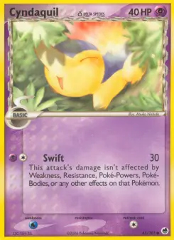 Cyndaquil δ, Dragon Frontiers #45/101