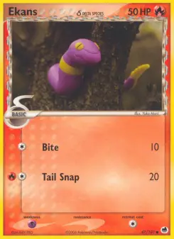 Ekans δ, Dragon Frontiers #47/101