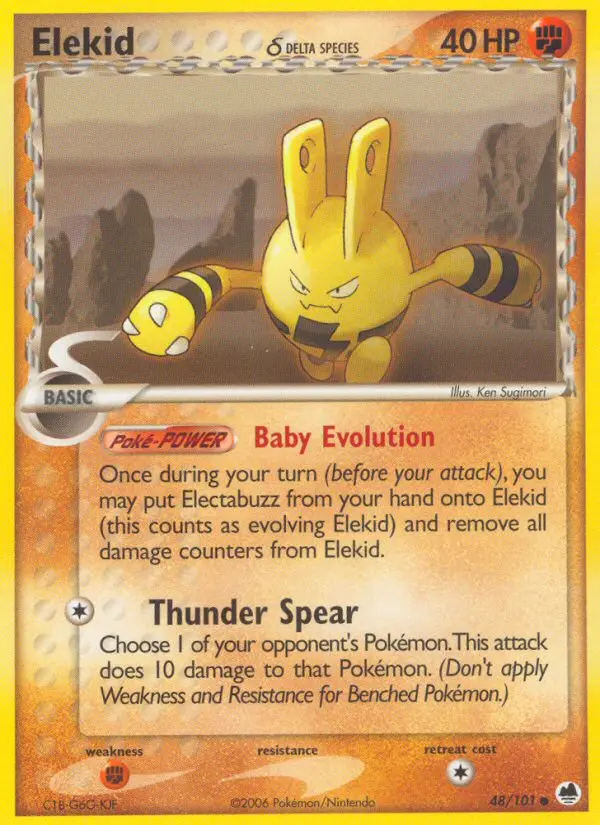Elekid δ, Dragon Frontiers #48