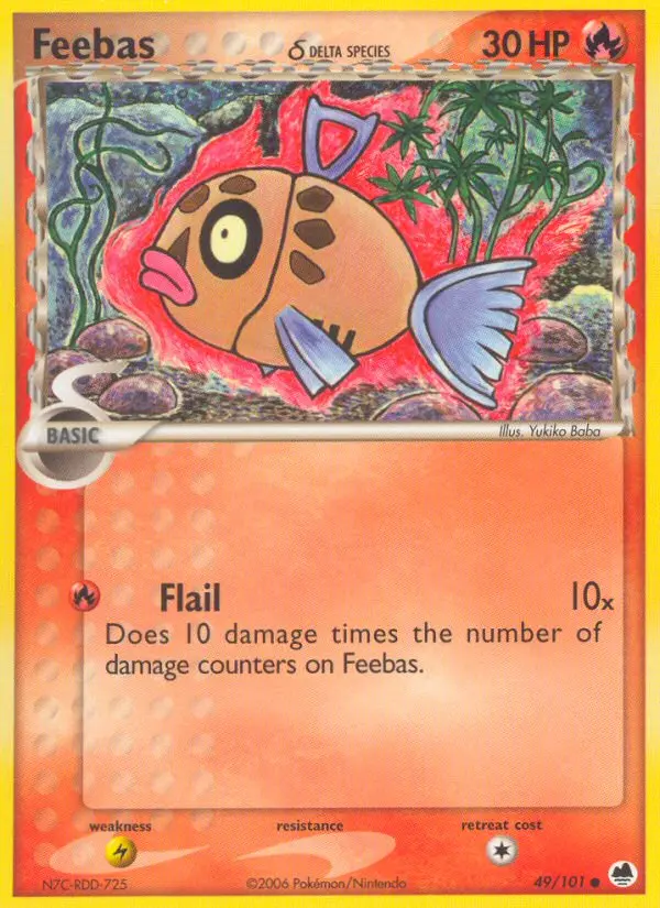 Feebas δ, Dragon Frontiers #49