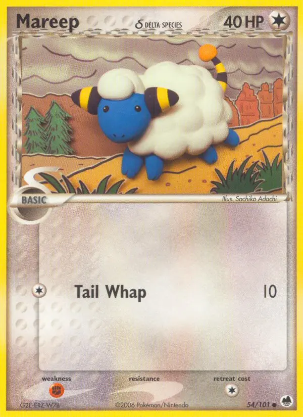Mareep δ, Dragon Frontiers #54