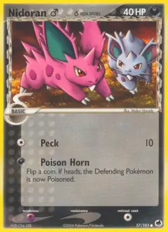 Nidoran♂ δ, Dragon Frontiers #57/101