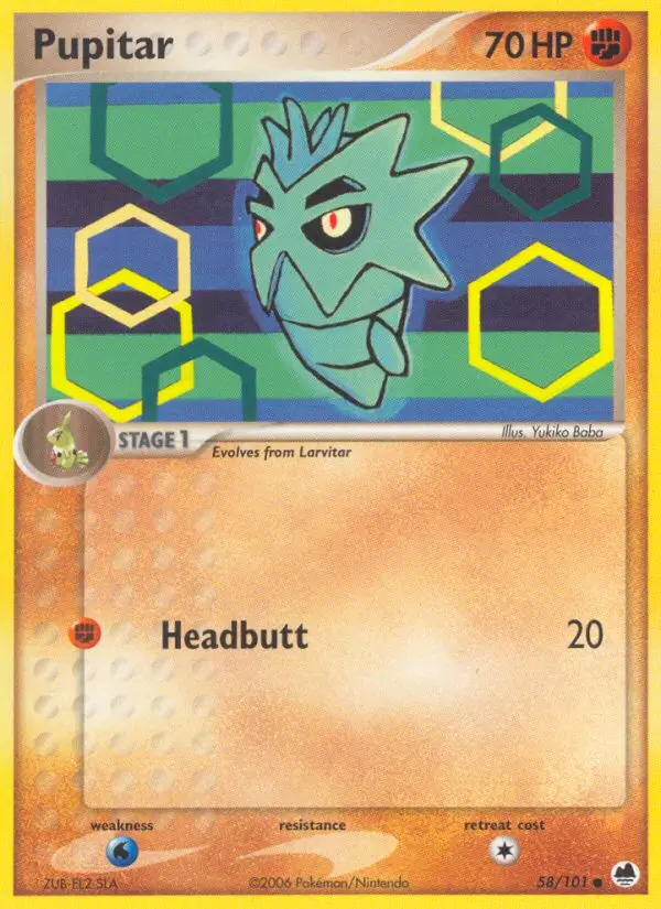 Pupitar, Dragon Frontiers #58