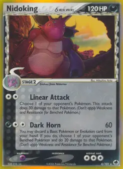 Nidoking δ, Dragon Frontiers #6/101