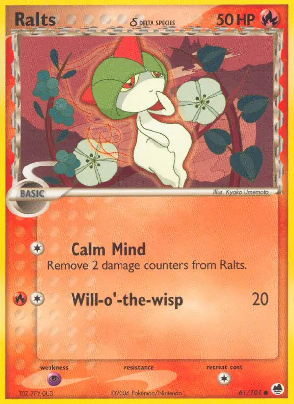 Ralts δ, Dragon Frontiers #61