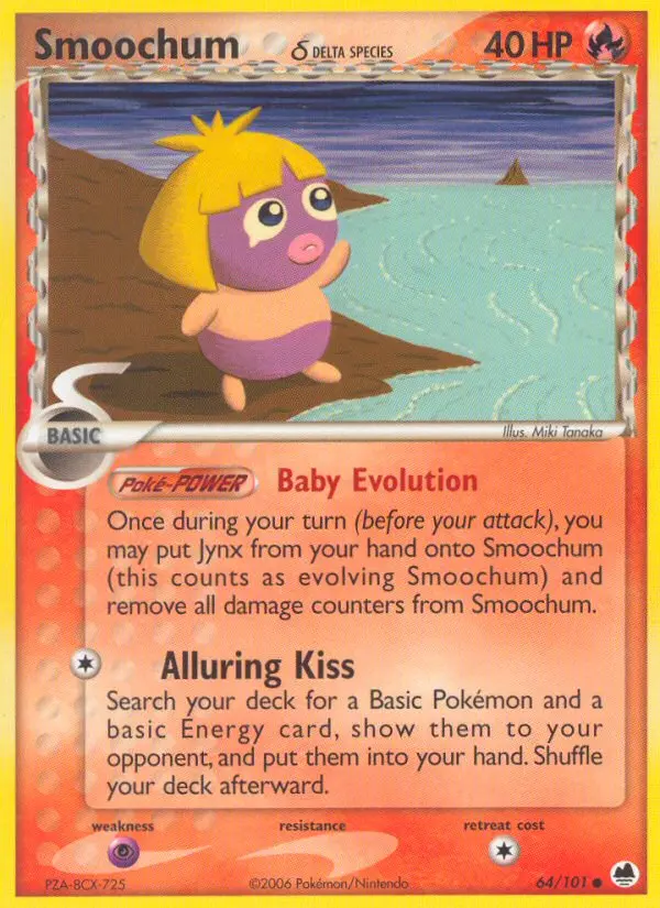 Smoochum δ, Dragon Frontiers #64