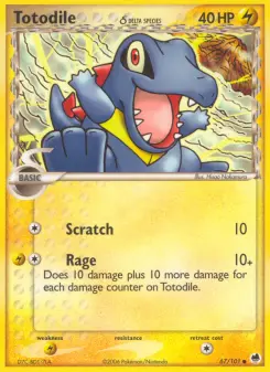 Totodile δ, Dragon Frontiers #67/101