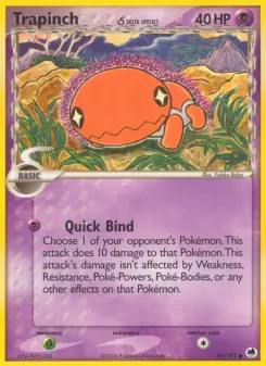 Trapinch δ, Dragon Frontiers #69/101