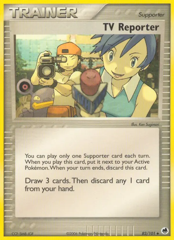 TV Reporter, Dragon Frontiers #82