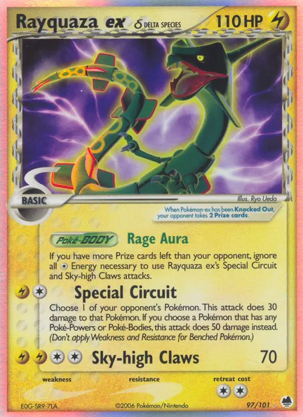 Rayquaza ex δ, Dragon Frontiers #97