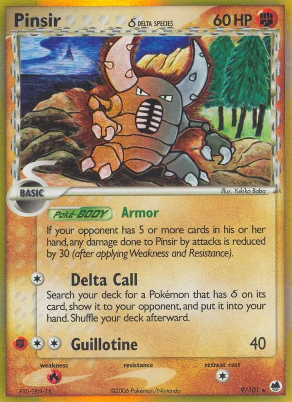 Pinsir δ, Dragon Frontiers #9