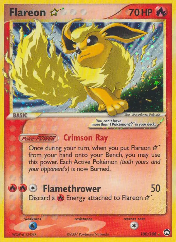Flareon ☆, Power Keepers #100