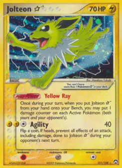 Jolteon ☆, Power Keepers #101/108