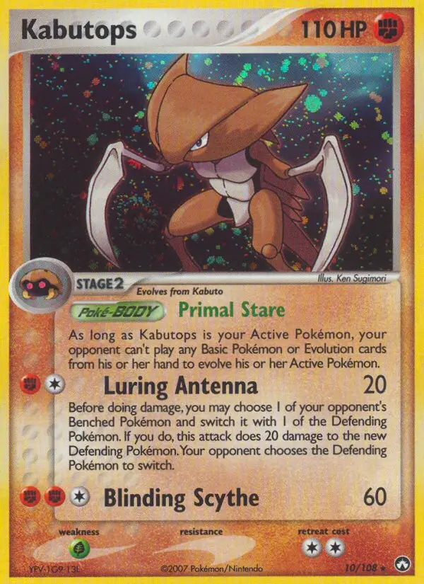 Kabutops, Power Keepers #10