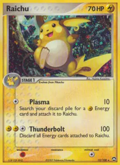 Raichu, Power Keepers #12/108