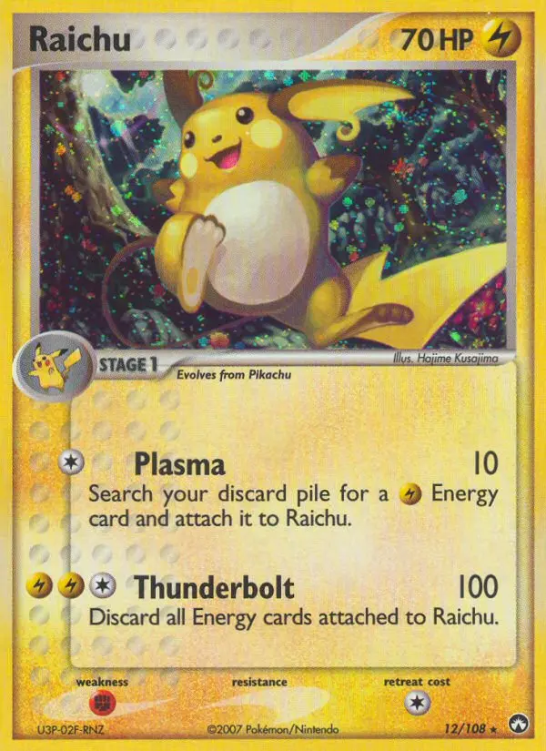 Raichu, Power Keepers #12