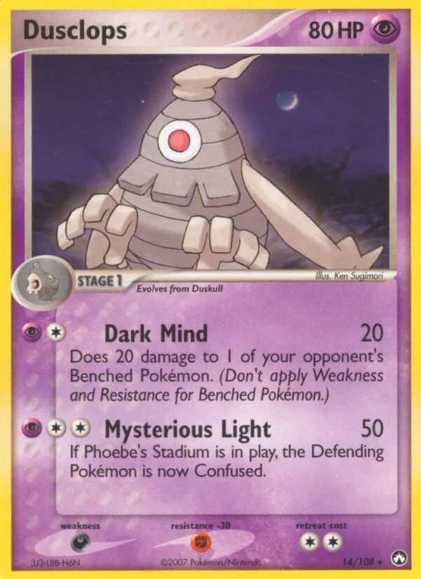 Dusclops, Power Keepers #14