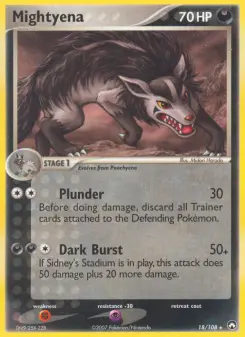 Mightyena, Power Keepers #18/108