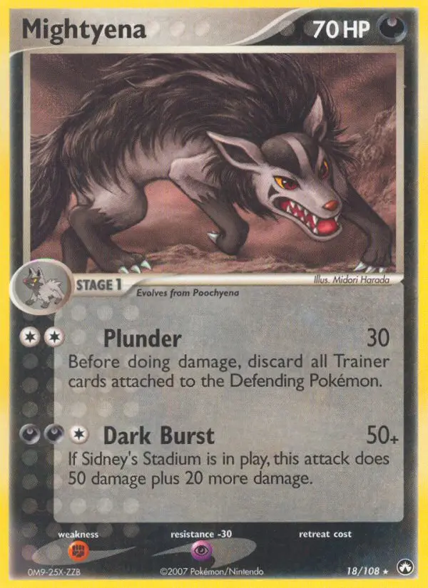Mightyena, Power Keepers #18
