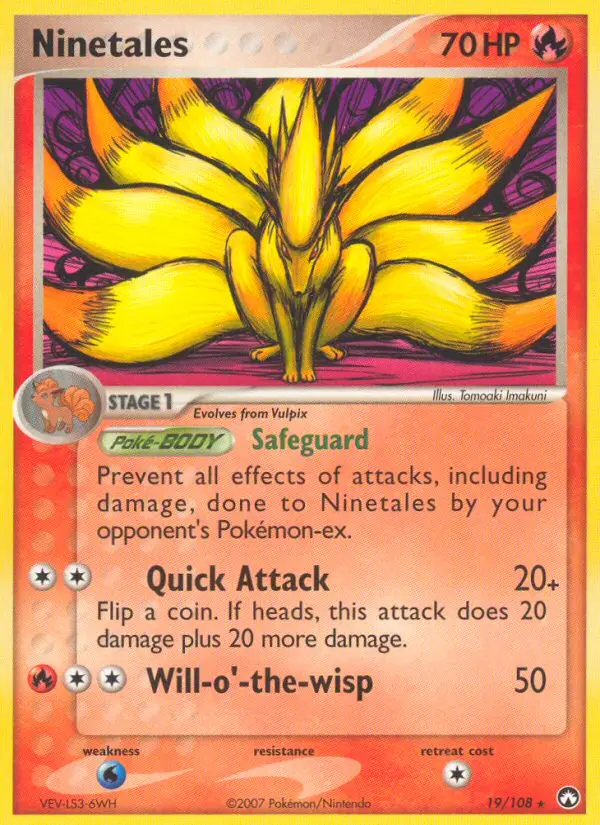 Ninetales, Power Keepers #19