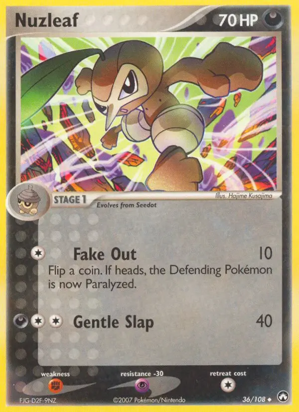 Nuzleaf, Power Keepers #36