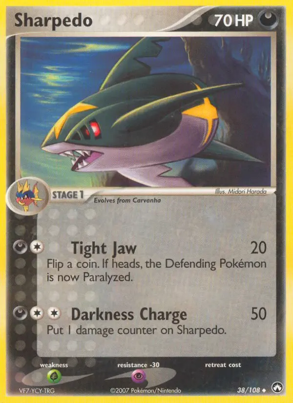 Sharpedo, Power Keepers #38