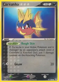 Carvanha, Power Keepers #47/108
