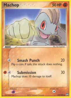Machop, Power Keepers #53/108
