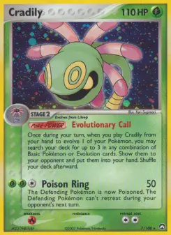 Cradily, Power Keepers #7/108