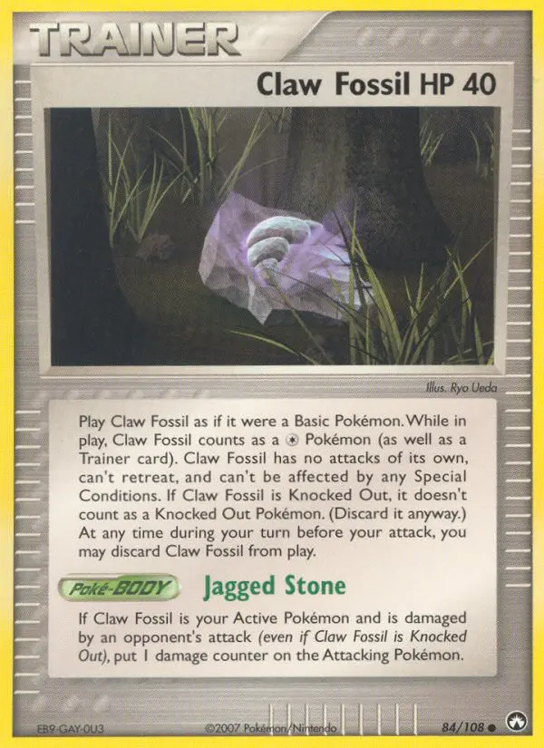 Claw Fossil, Power Keepers #84