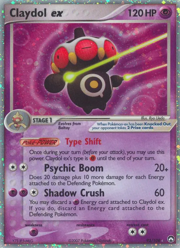 Claydol ex, Power Keepers #93