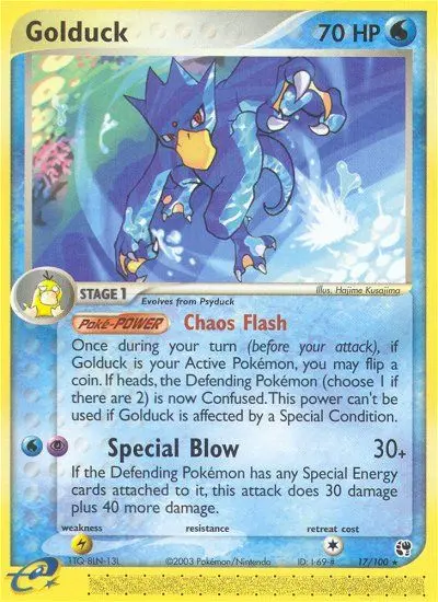 Golduck, Sandstorm #17