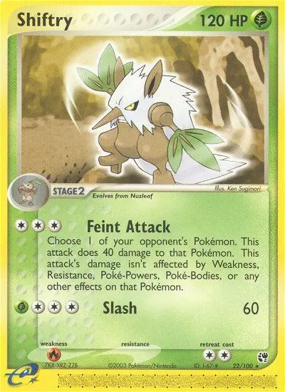 Shiftry, Sandstorm #22