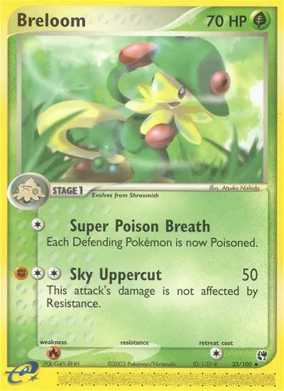 Breloom, Sandstorm #33