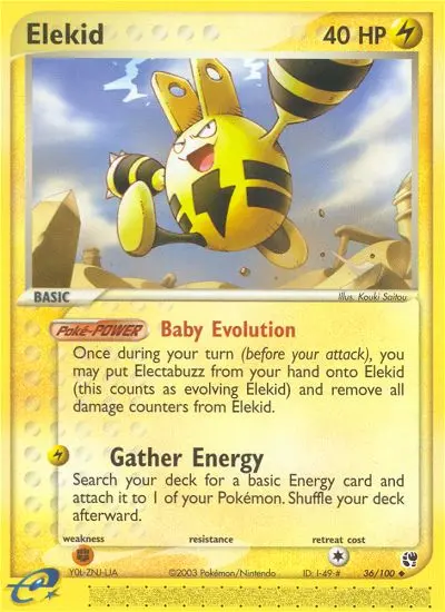 Elekid, Sandstorm #36