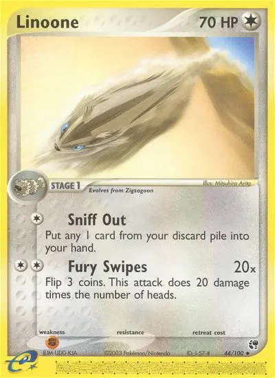Linoone, Sandstorm #44