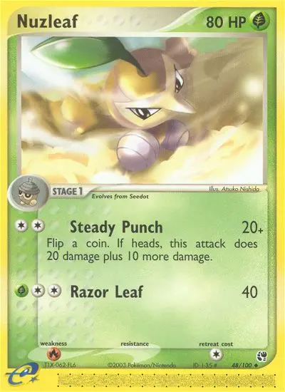 Nuzleaf, Sandstorm #48