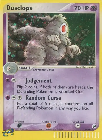 Dusclops, Sandstorm #4