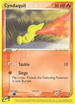 Cyndaquil, Sandstorm #59/100