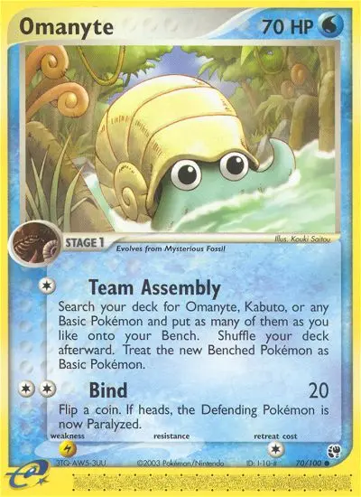 Omanyte, Sandstorm #70
