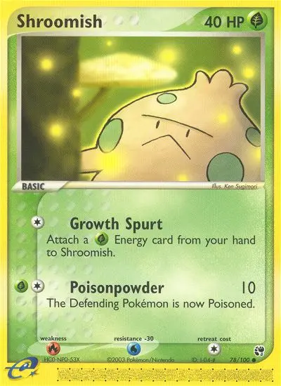 Shroomish, Sandstorm #78