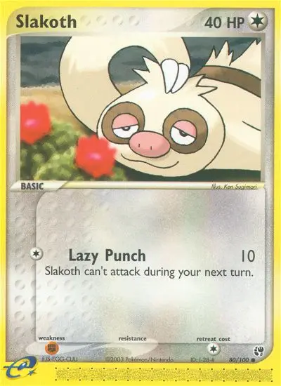 Slakoth, Sandstorm #80