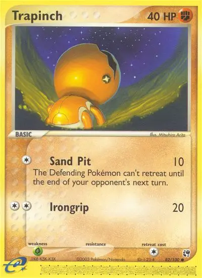 Trapinch, Sandstorm #82