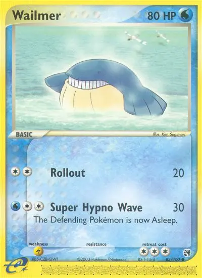 Wailmer, Sandstorm #83