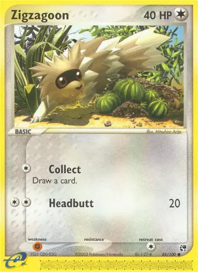 Zigzagoon, Sandstorm #85