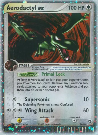 Aerodactyl ex, Sandstorm #94