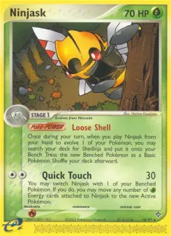 Ninjask, Dragon #18/97