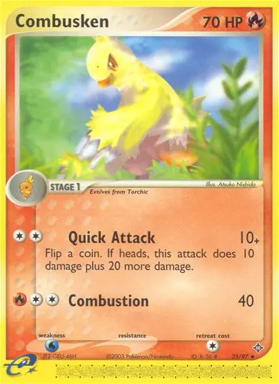 Combusken, Dragon #25