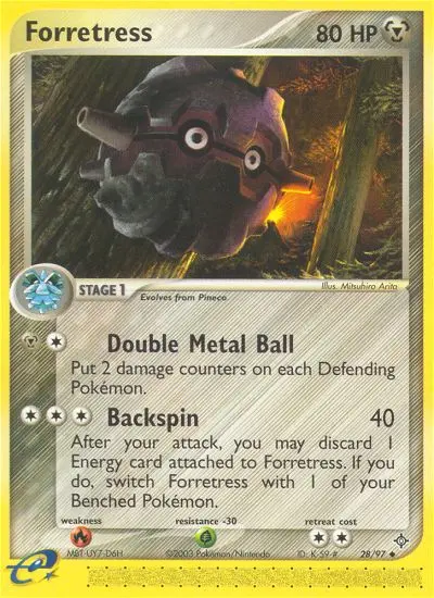 Forretress, Dragon #28